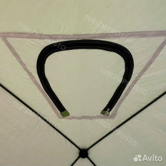 Зимняя палатка куб 2х4 трехслойная