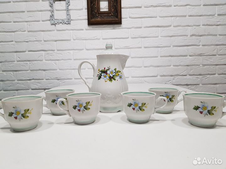 Чайный сервиз старинный