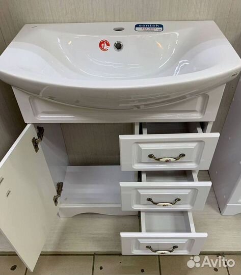 Тумба для ванной c раковиной