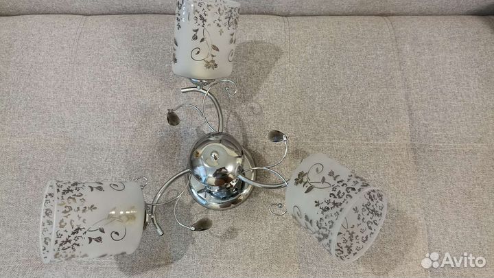 Люстра потолочная бу