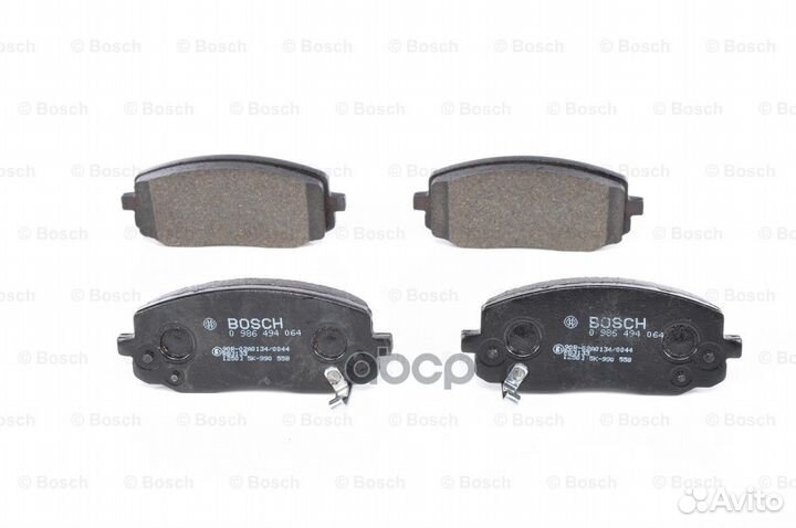 Колодки тормозные дисковые перед 0986494064