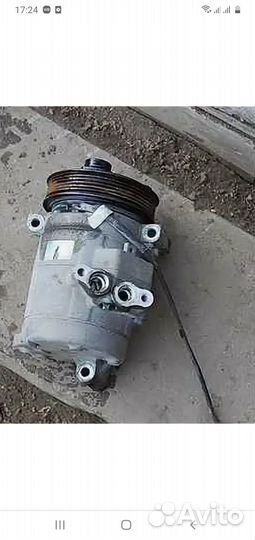 Компрессор кондиционера halla priora