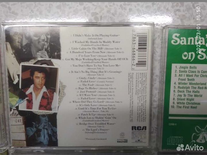 CD: Элвис Пресли, Энни Мюррей, Энни Мюррей, Стинг