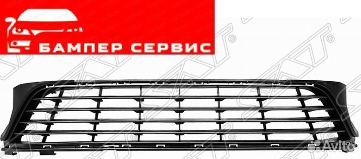 Решетка в бампер Renault Logan 2