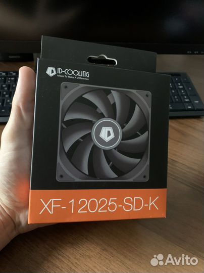 Кулер для корпуса пк ID-Cooling XF-12025-SD-K