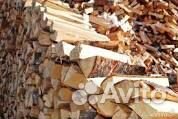Березовые дрова сухие колотые
