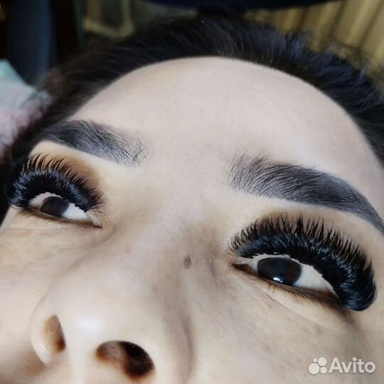 Наращивание ресниц (Все объемы)спб м.Международная