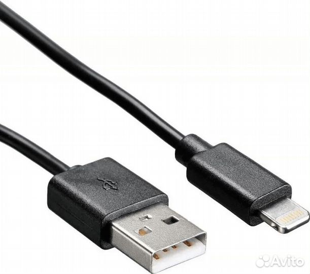 Кабель Buro Lightning (m) USB A (m) 0.8