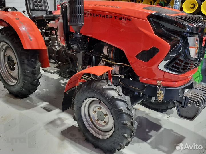 Мини-трактор КЕНТАВР Т-244 PRO, 2024
