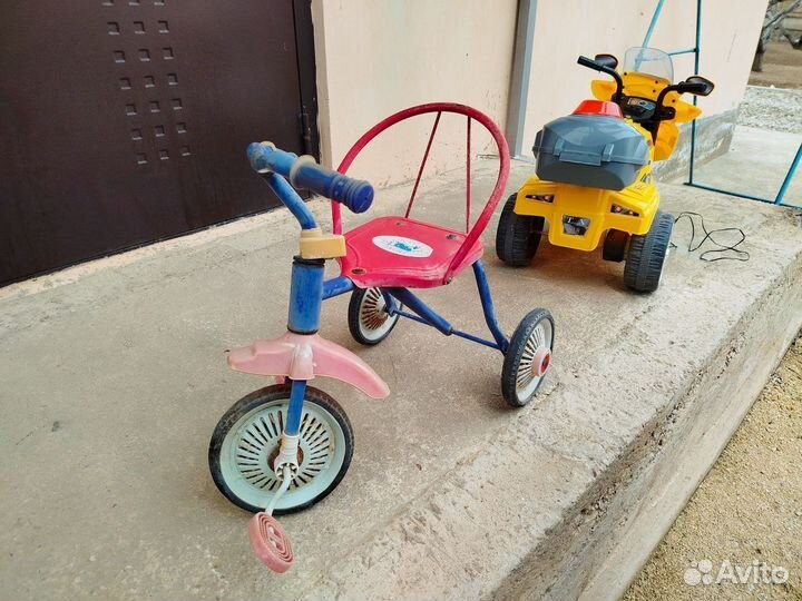 Трехколесный велосипед СССР