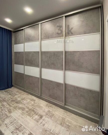 Угловой шкаф-купе в спальню