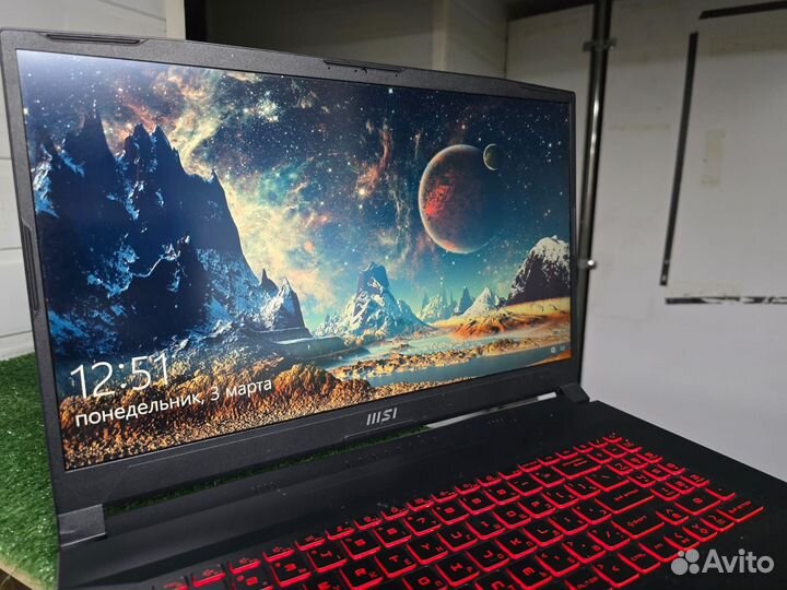 Игровой Монстр Msi Katana 12gen i5-12450h/RTX3060