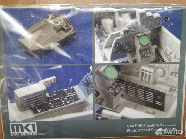 Улучшения для модели 1/48 F-4B VF-111 Sundowners