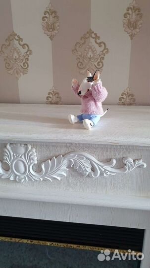 Бультерьер ручная работа