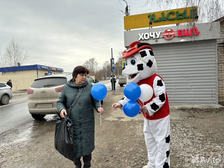 Услуги промоутера раздача листовок рассылка по п/я