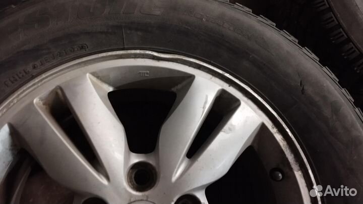 215/65 R16 Bridgestone Ice Cruiser 7000 Зима Литые R16 pсd:5x114.3 ет:45 DIA:67.1