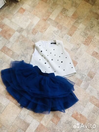 Брендовые классные вещи на девочку пакетом 92-98
