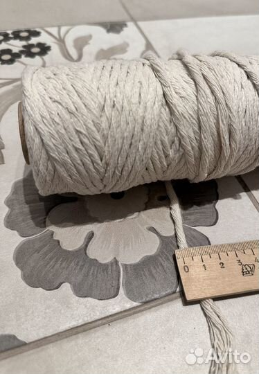 Хлопковый шпагат 4мм