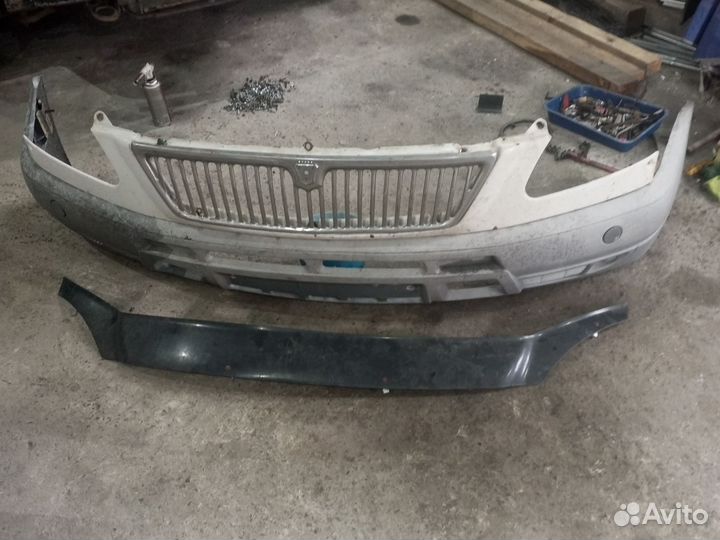 Бампер передний на газель