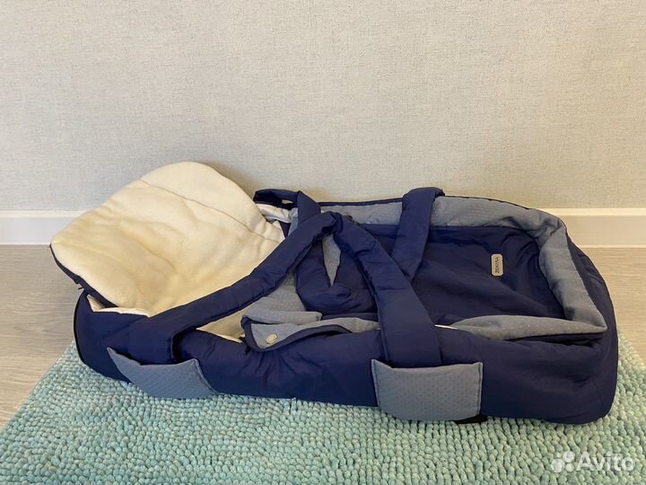 Переноска для ребенка с флисовым конвертом