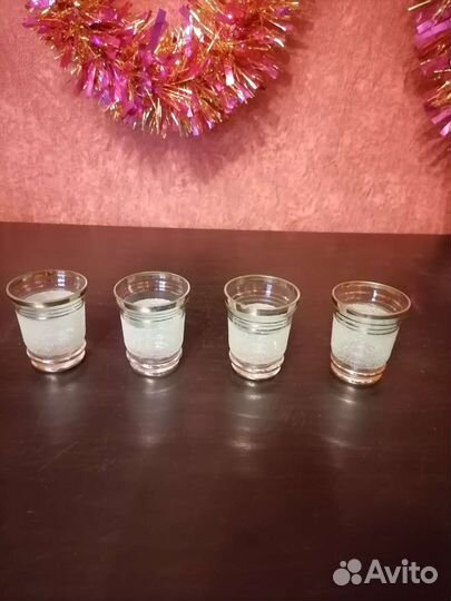 Стопки рюмки и др