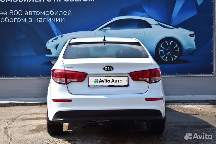 Kia Rio 1.6 AT, 2017, 184 606 км