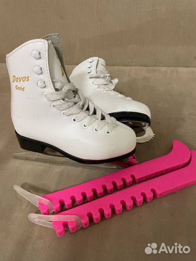 Коньки детские 27 размер Graf Davos Gold