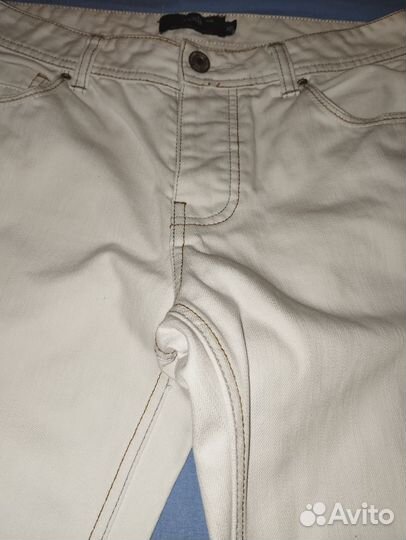 Джинсы мужские 31/34 М белые Oodji