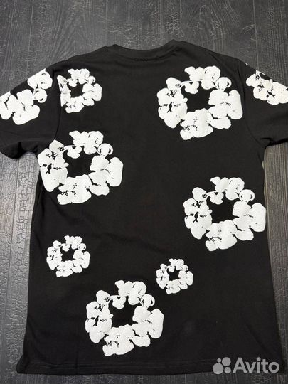 Футболка denim tears черная