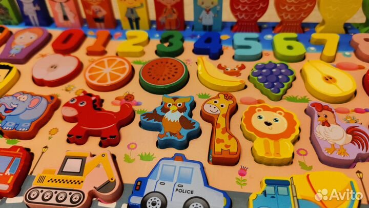 Деревянные игрушки пакетом