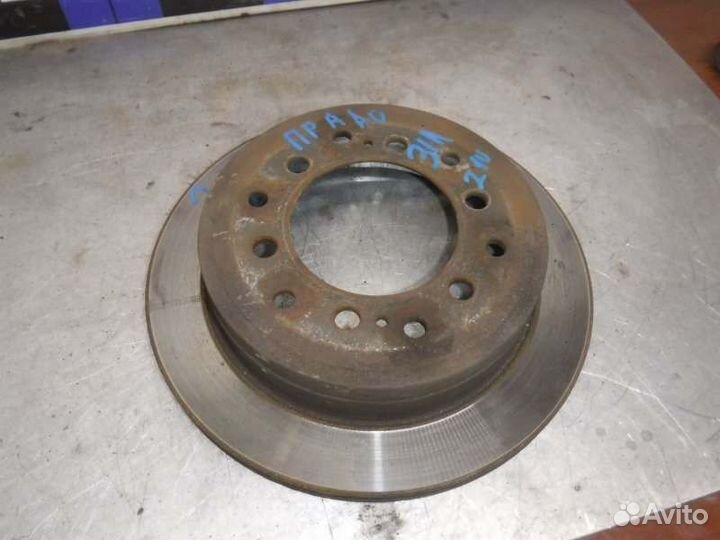 Диск тормозной задний левый Toyota Lc Prado 120