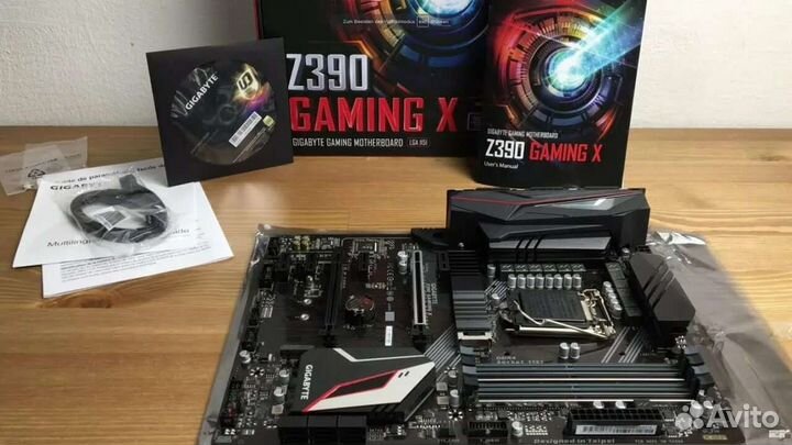 Материнская плата z390 gaming x