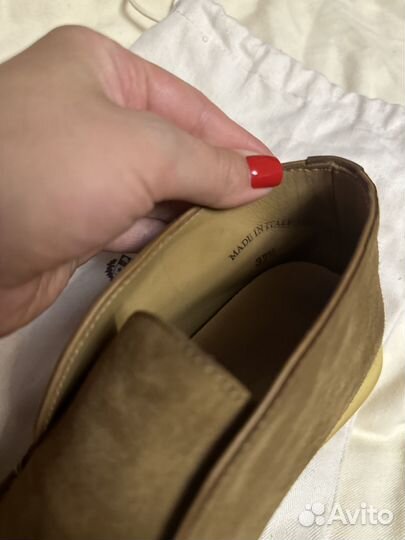 Ботинки Loro piana open walk 37.5 оригинал