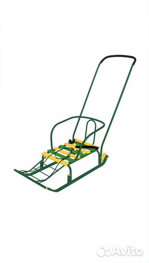 Детские санки с колесами