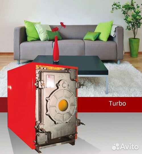 Котел чугунный, отопительный - Turbo (283-Kw)