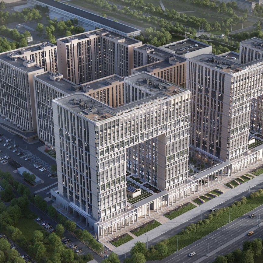 2-к. квартира, 75,6 м², 4/19 эт.