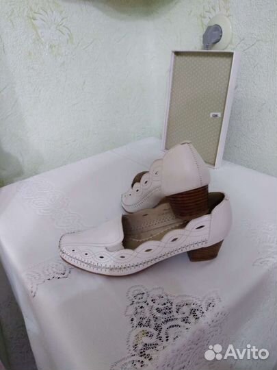 Туфли женские натуральная кожа