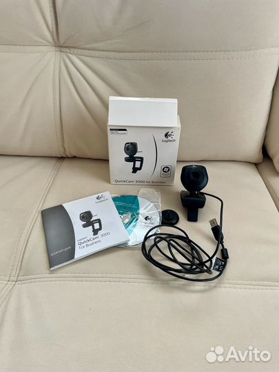 Веб камера logitech quickCam 3000