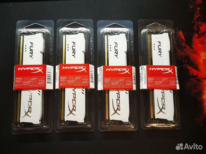 Ddr3 32Gb 1600Mhz Kingston HyperX fury