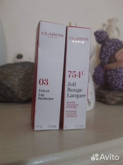 Помада блеск Clarins