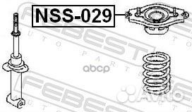 Опора заднего амортизатора NSS-029 Febest