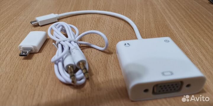 Переходник адаптер Micro USB VGA