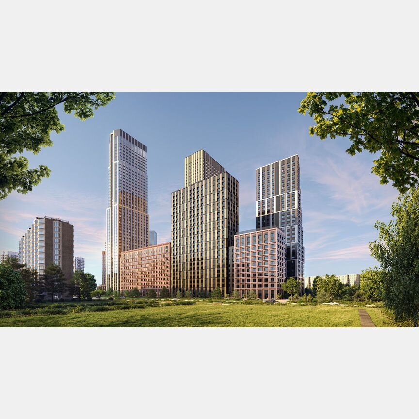 2-к. квартира, 39,8 м², 2/24 эт.