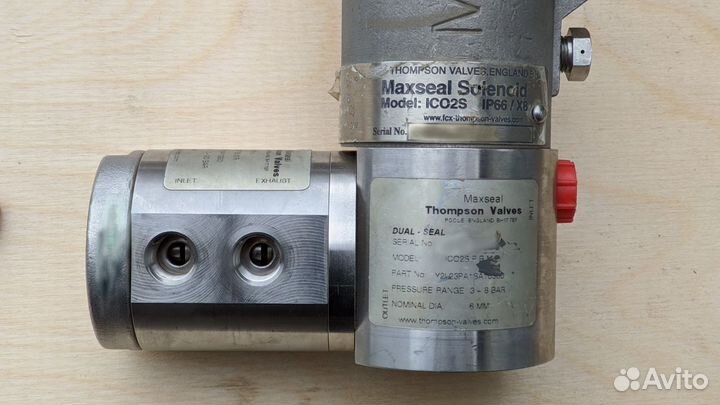 Клапан Thompson MaxSeal ICO2S