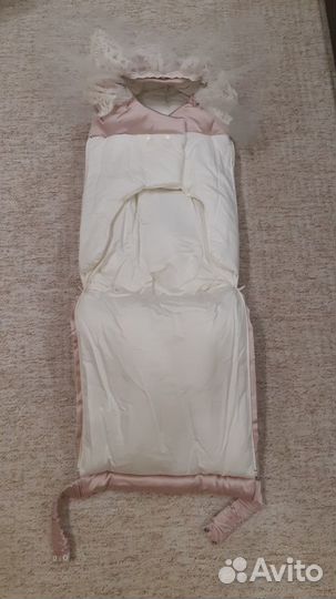 Комплект на выписку для девочки утепленный