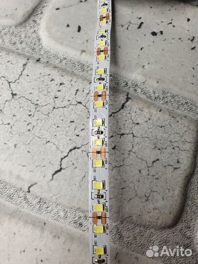 Лента LED Белый (12V-9.6W-120led/m) -6000K -IP20