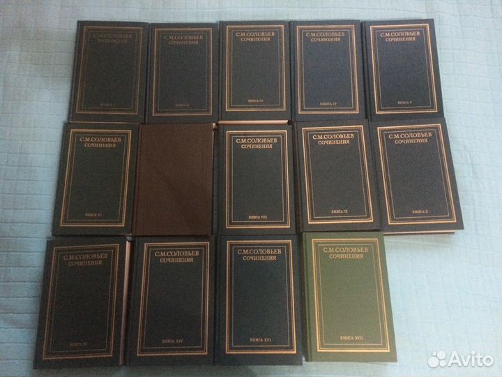 Соловьев С.М. История России (7 книг)