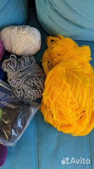 Пряжа полушерсть 2кг пакетом