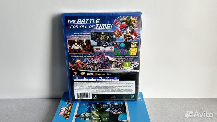 Lego marvel super heroes 2 ps4. Новый диск