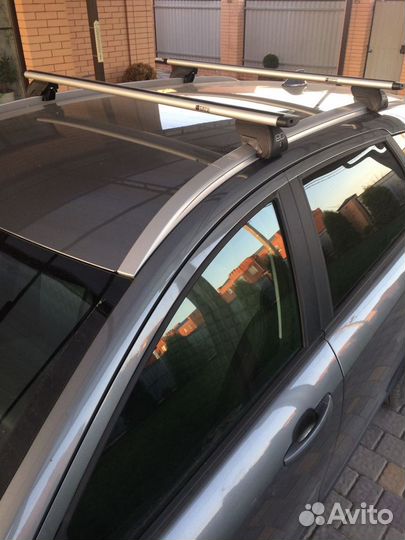 Поперечины ED серебристые крыло на LADA Vesta